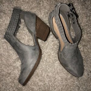 Gray Booties